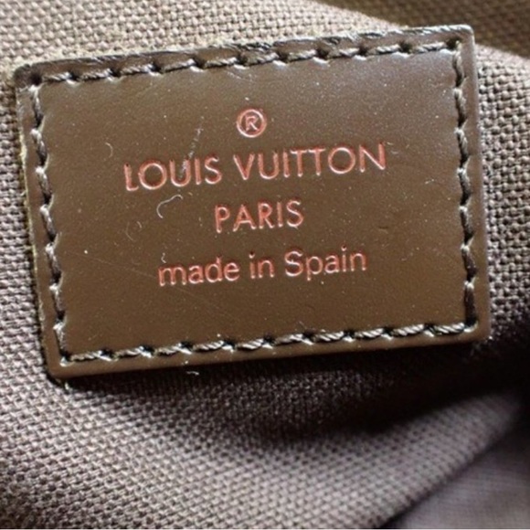 Auth LOUIS VUITTON Geronimo Damier belt bag / sling bag / fanny pack brn checker - Picture 6 of 10